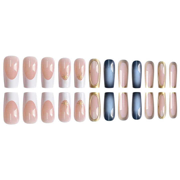 Elegant Press-On Nail Set Stornfield