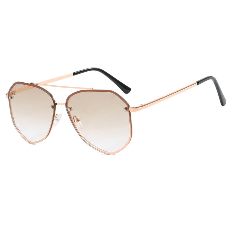 Women's geometric sunglasses with delicate frame Stornfield