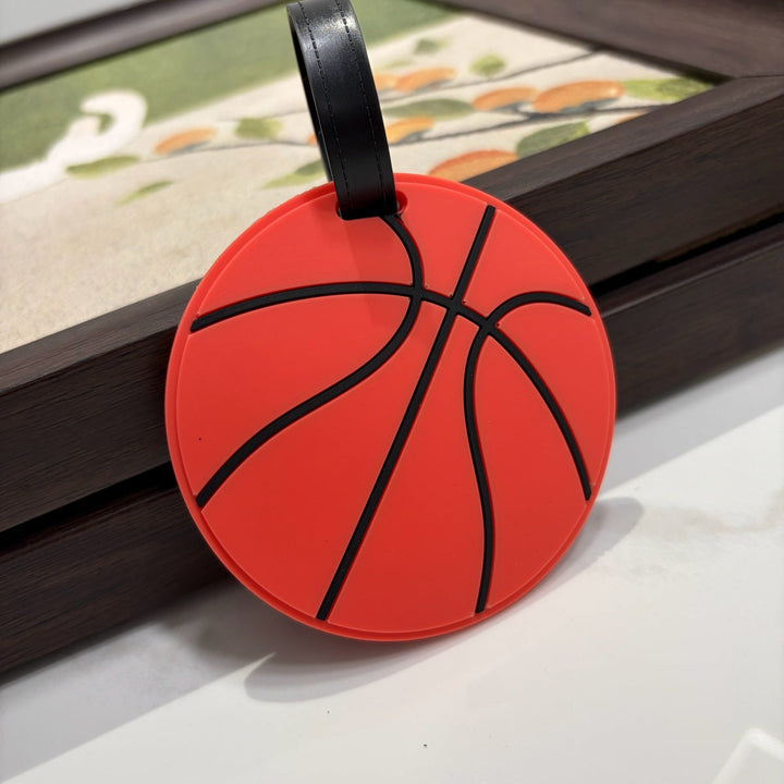 Basketball-Themed Luggage Tag Stornfield