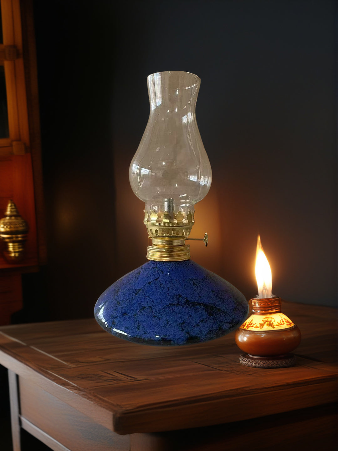 Decorative Oil Lamp Stornfeild