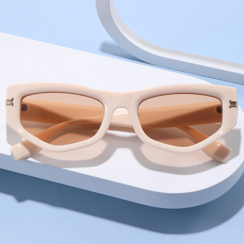Women's trendy Cat-Eye sunglasses with painted frame and accentuated metal details Stornfield