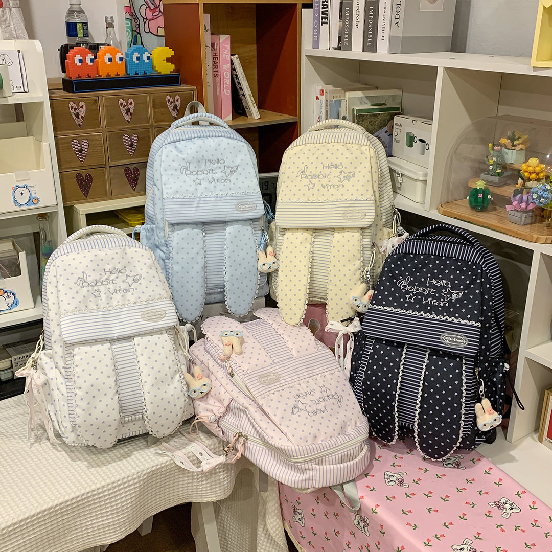 Cute Bunny Ear-Themed Backpack Stornfield