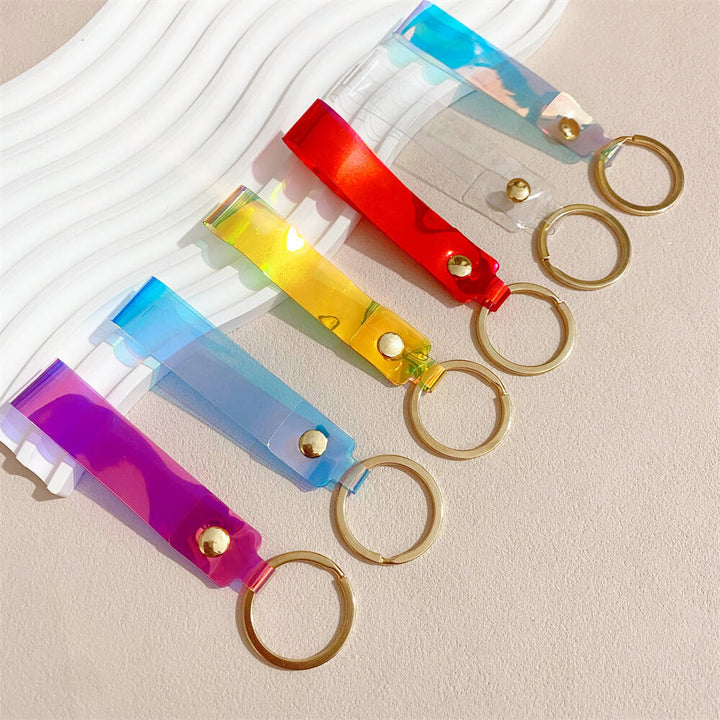 Colorful Iridescent Acrylic Keychain Stornfield