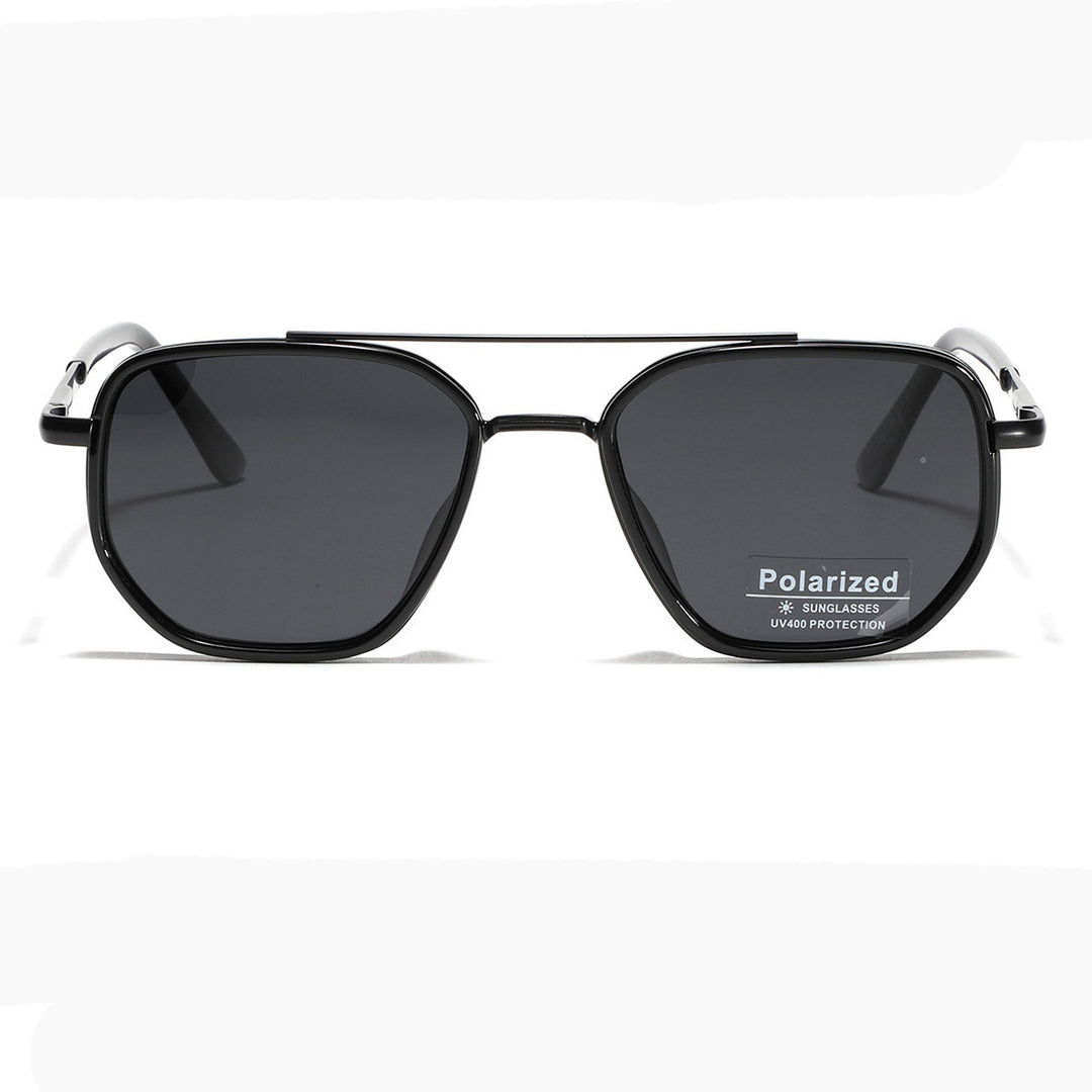 Women's Square Sunglasses with Polarized Lenses and Elegant Metal Frame Stornfield
