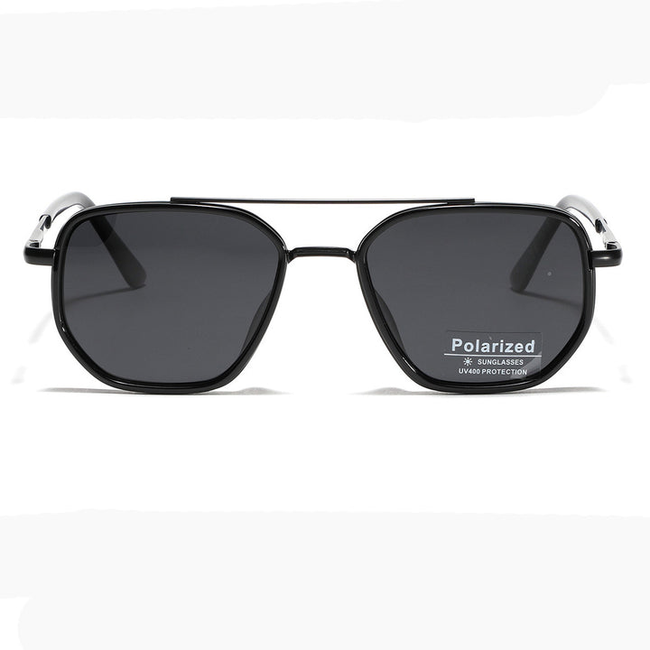 Women's Square Sunglasses with Polarized Lenses and Elegant Metal Frame Stornfield