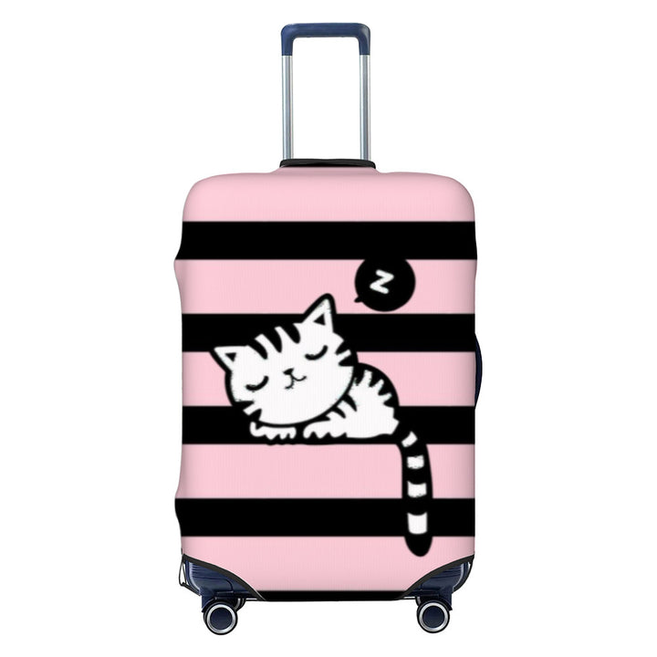 Women Hard Shell Suitcase with Trendy Surf and Palm Design Stornfield
