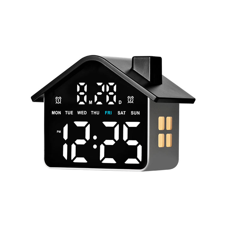 Digital Creative Clock in House Design Stornfield