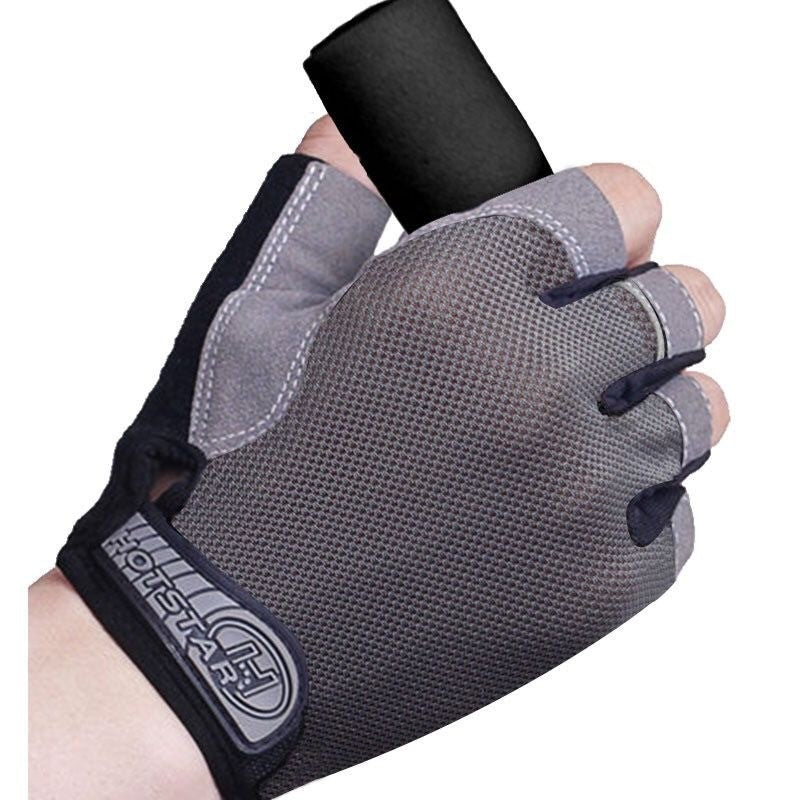 Men's training gloves with non-slip palm and breathable structure Stornfield