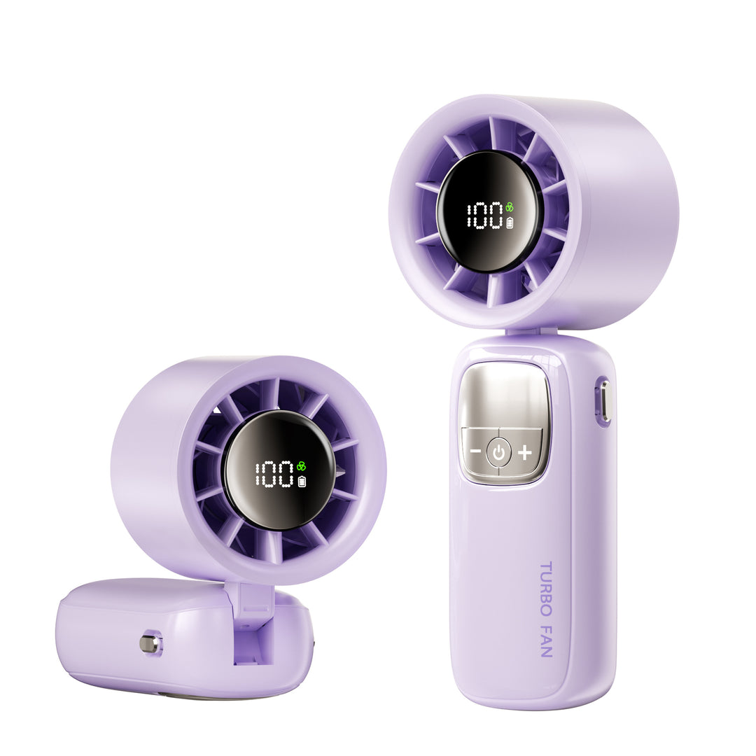 Turbo-Charged Portable Handheld Fan Stornfield