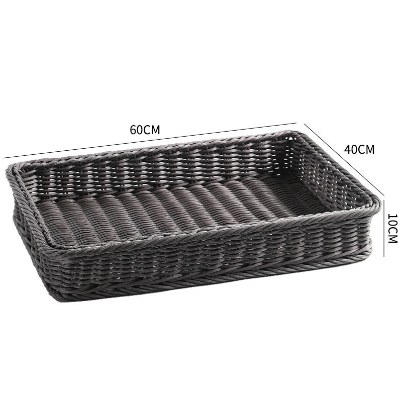 Large Rectangular Woven Storage Tray Stornfield