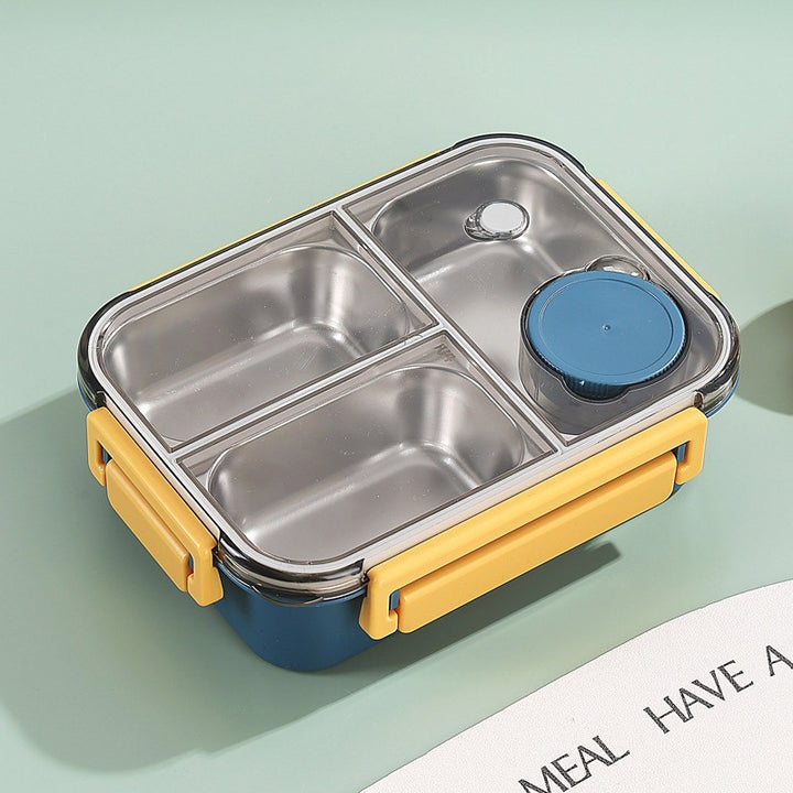 Stainless Steel Bento Box with Leak-Proof Lid