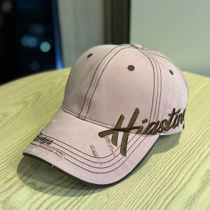 Men's Distressed Cotton Baseball Cap Stornfield 1784270668