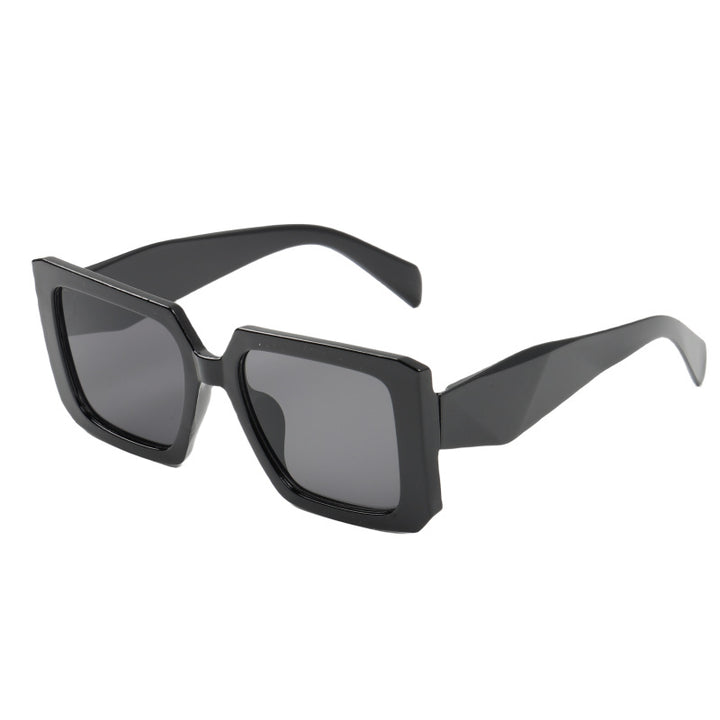 Women's fashionable oversized sunglasses in leopard print Stornfield
