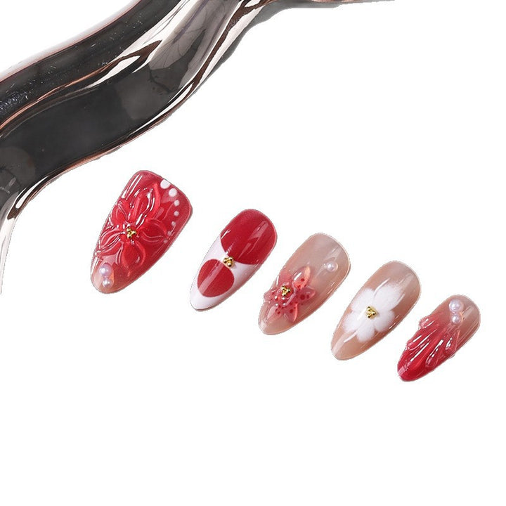 3D Decorative Press-On Nail Set Stornfield