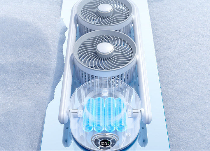 Ladies Portable Double Fan Stornfield