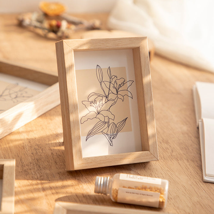 Decorative Wooden Frame for Home Display