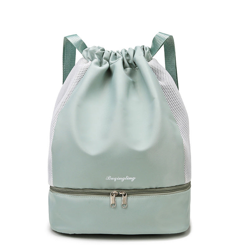 Mesh Drawstring Sports Backpack
