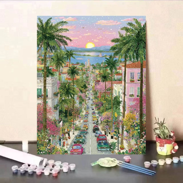 DIY Scenic Coastal Painting Kit Stornfield