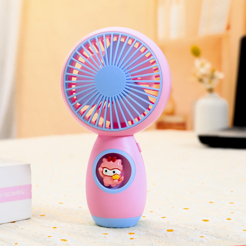 Women Portable Handheld Fan with Creative Animal Design Stornfield