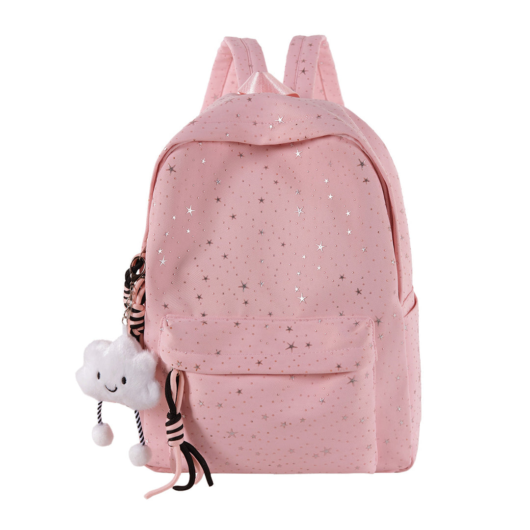 Whimsical Starry Pattern Backpack