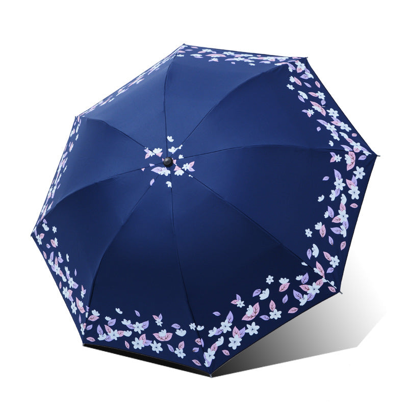 Women's Foldable Umbrella with Floral Finishes Stornfield