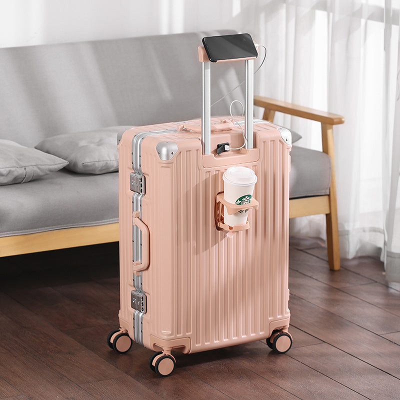 Unisex Smart Travel Suitcase with USB Charging Port Stornfield