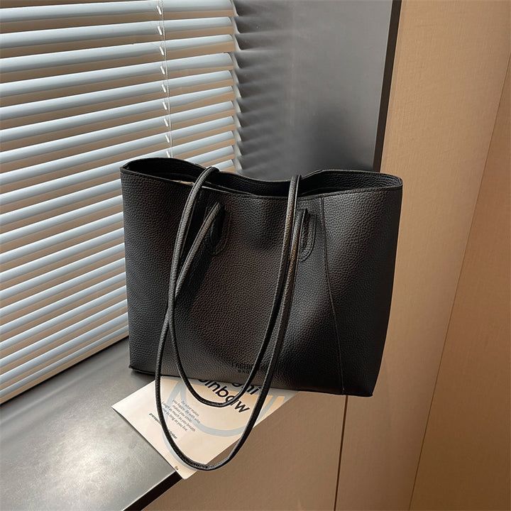 Modern Minimalist Leather Tote