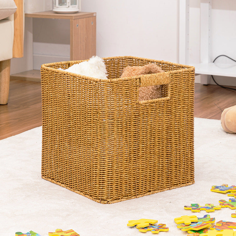 Rectangular Woven Storage Basket Stornfield