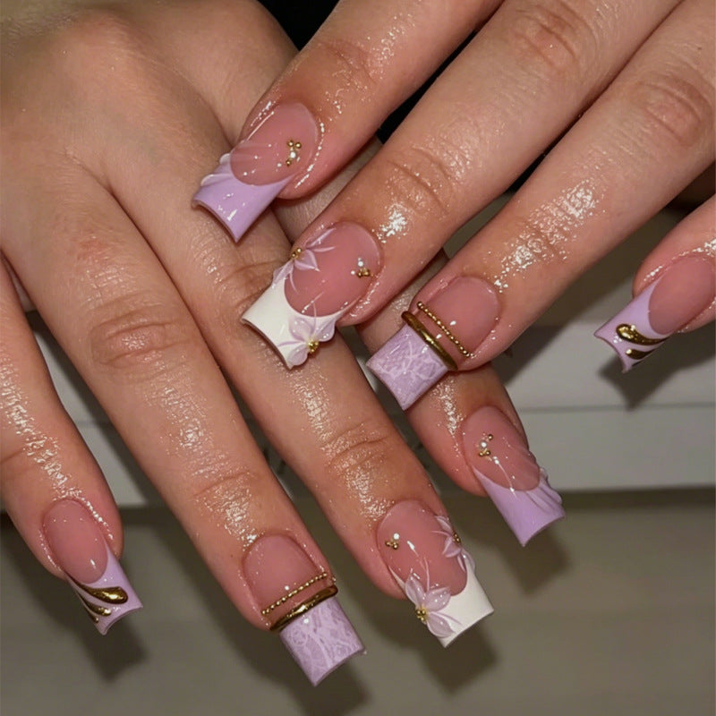 Artificial Nail Set with Elegant and Created Designs Stornfield