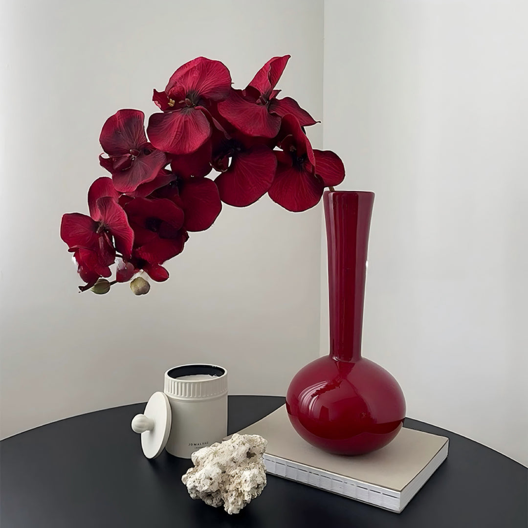 Decorative glass vase Stornfield