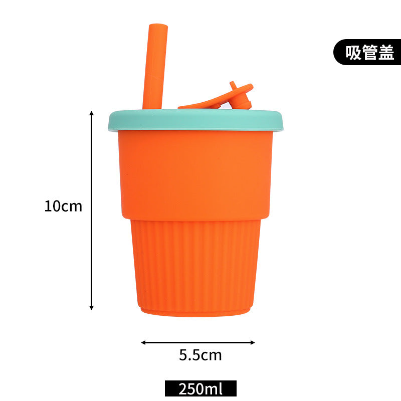 Women's Silicone Drinking Cup with Straw Stornfield
