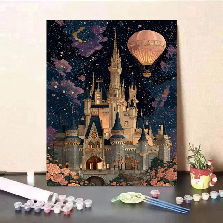 Fantasy Castle Paint by Numbers Canvas Kit Stornfield