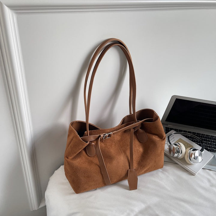 Luxe Suede Tote Bag Stornfield