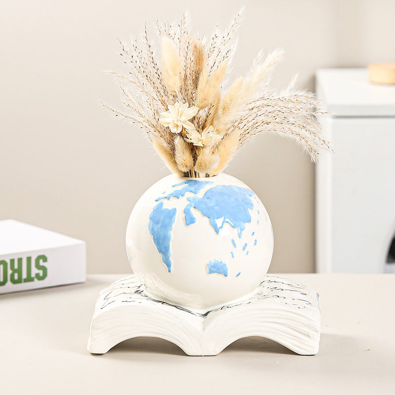 Elegant Ceramic Globe Bank Stornfield