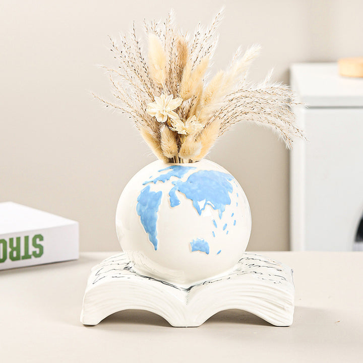 Elegant Ceramic Globe Bank Stornfield