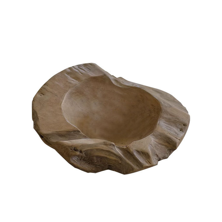 Natural Wood Decorative Bowl