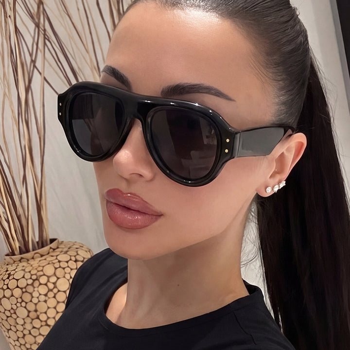 Women unique sunglasses in retro style Stornfield