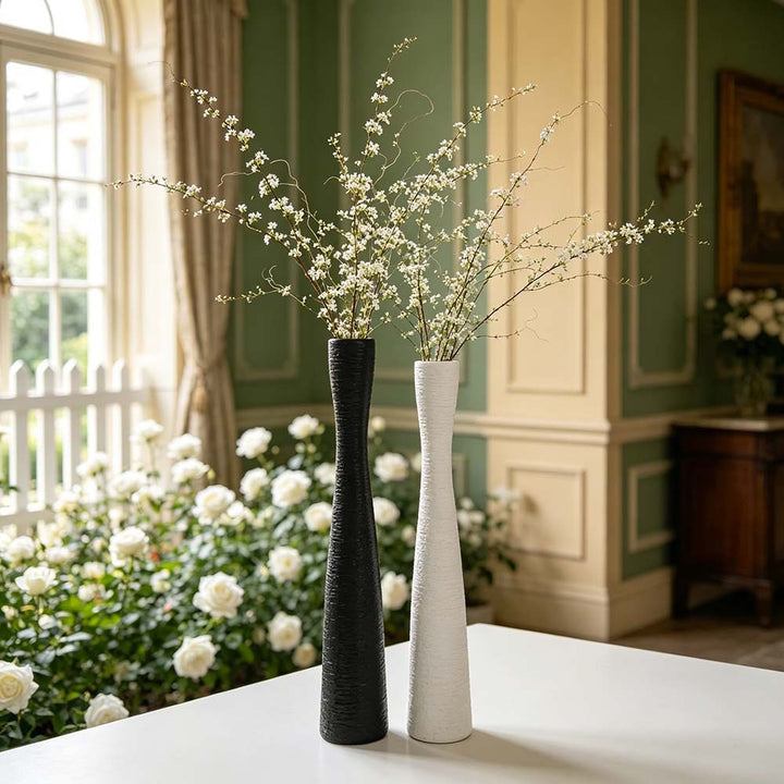 Modern Textured Ceramic Flower Vase Stornfeild