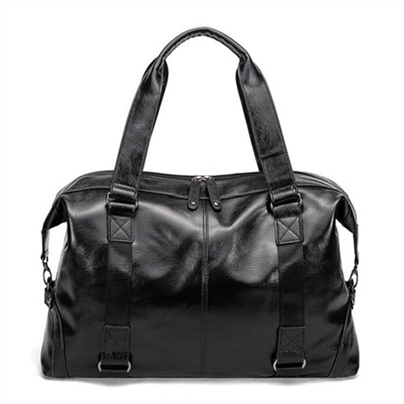 Luxurious Travel Bag Made of High-Quality Leather Stornfield
