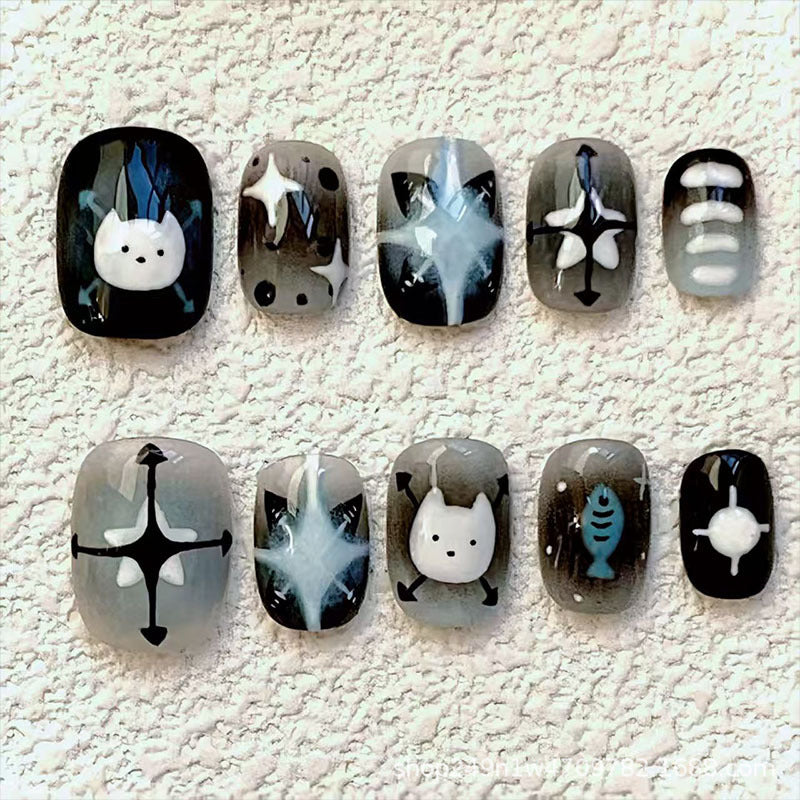 Playful Artistic Nail Art Design Set Stornfield