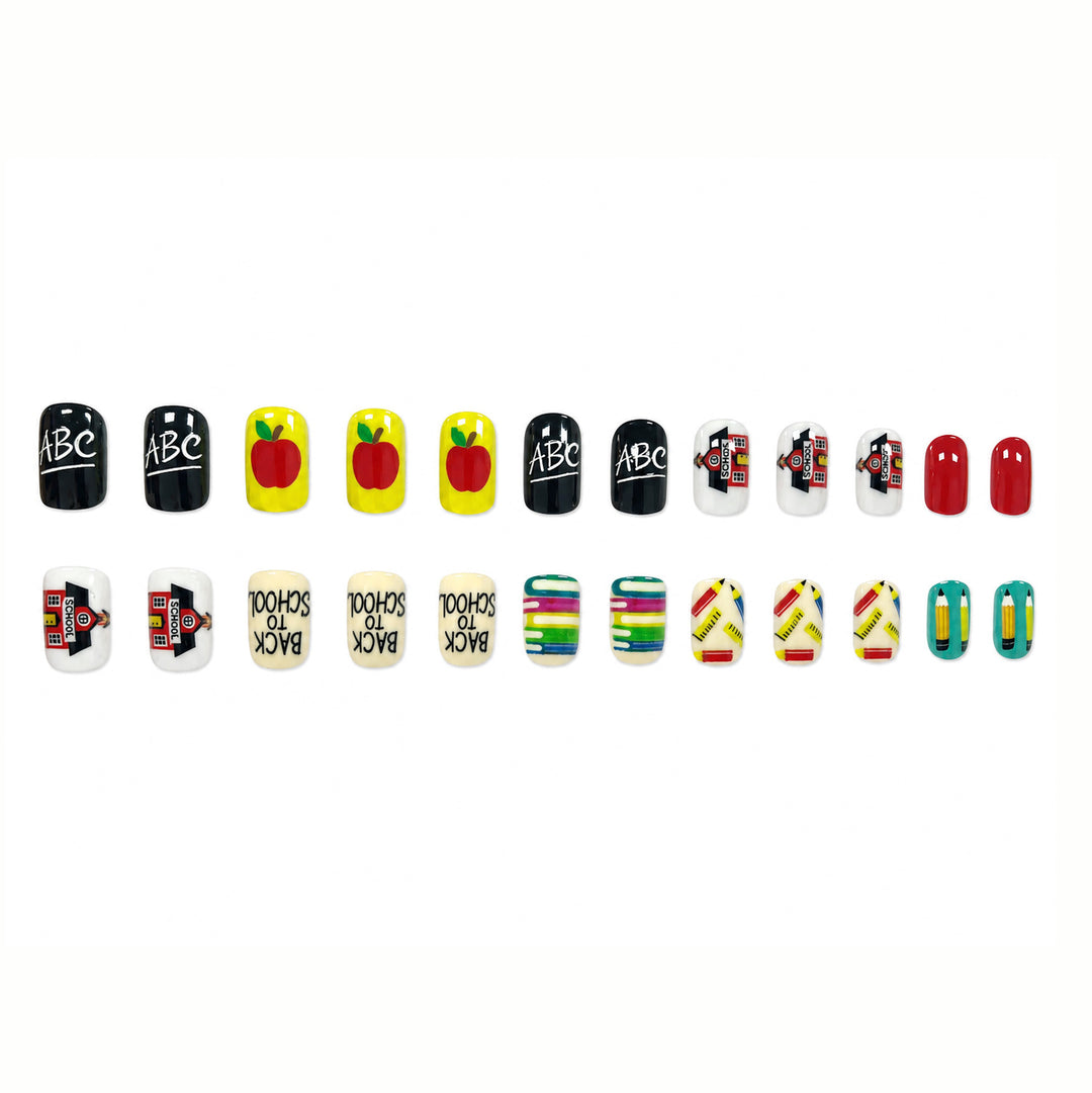 Creative Back-to-School Nail Art Set Stornfield