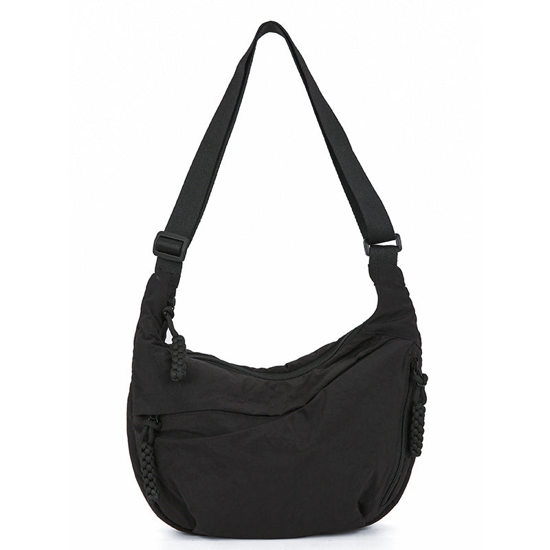 Casual shoulder bag with multifunctional zip pockets Stornfield