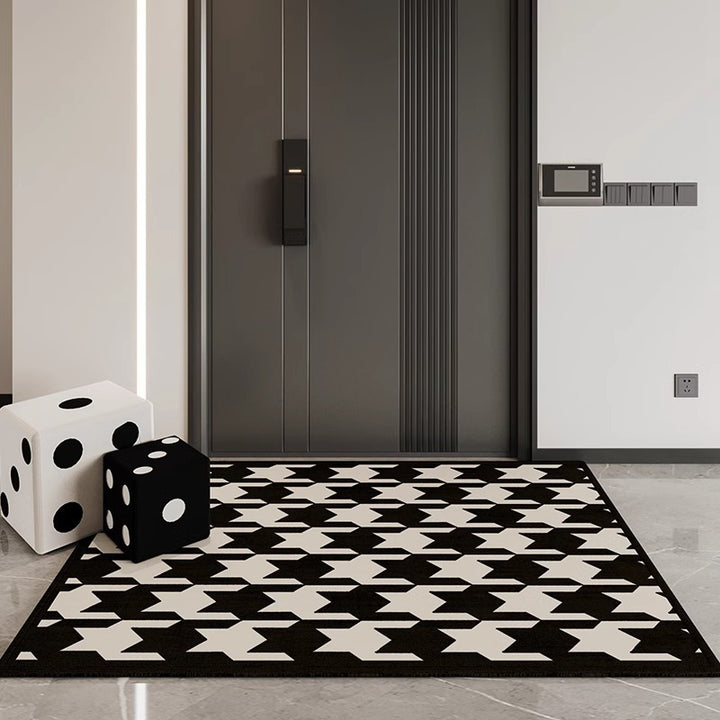Modern Geometric Welcome Mat