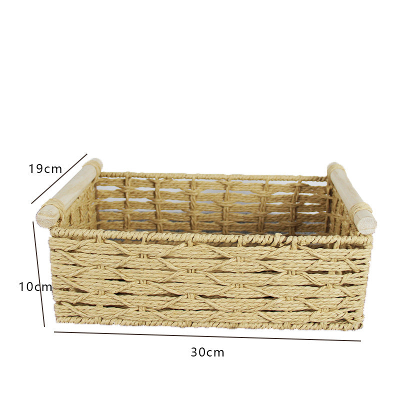 Woven Natural Storage Basket Stornfield