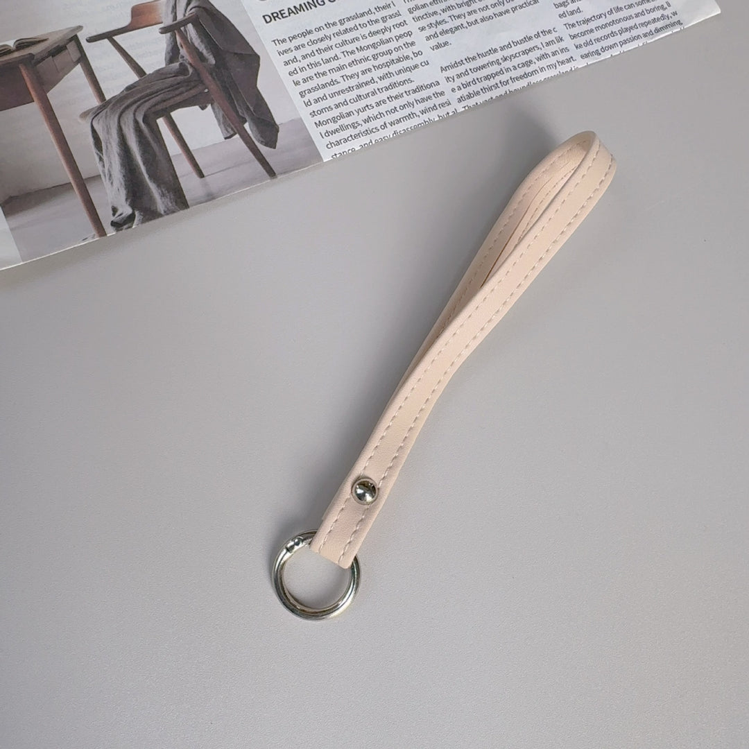 Stylish Faux Leather Keychain Strap Stornfield