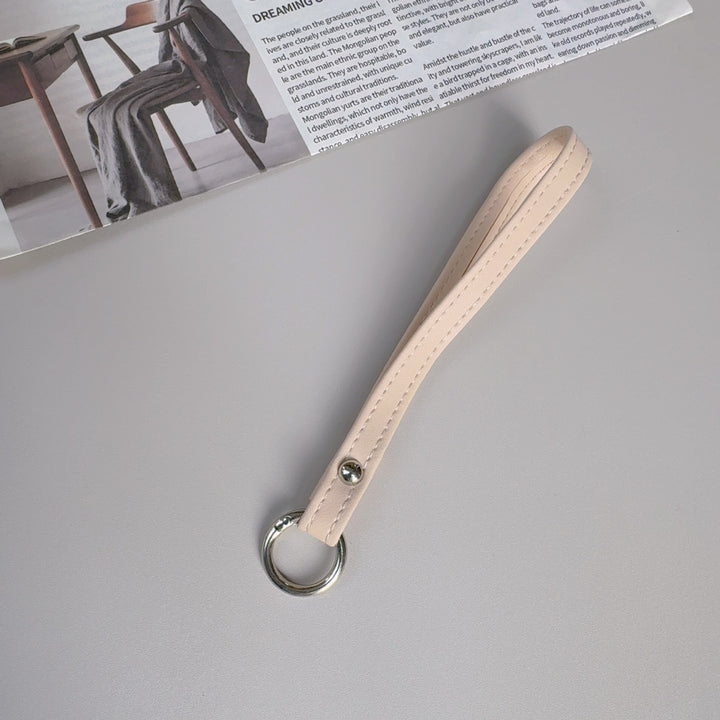 Stylish Faux Leather Keychain Strap Stornfield