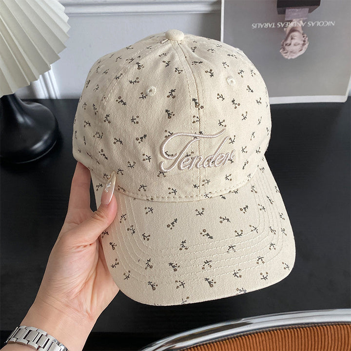 Women's Trendy Floral Print Baseball Cap Stornfield