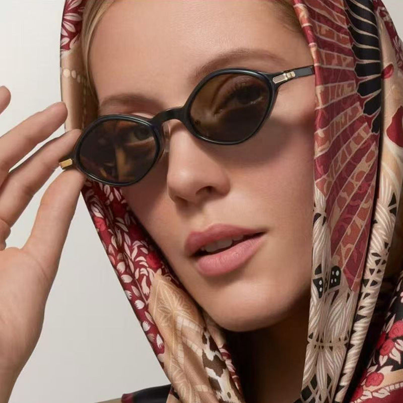 Women's fashionable sunglasses with unique design and high-quality metal frame Stornfield