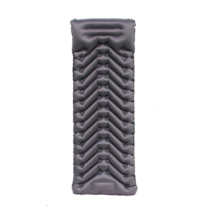 Inflatable sleeping pad with comfort zones Stornfield