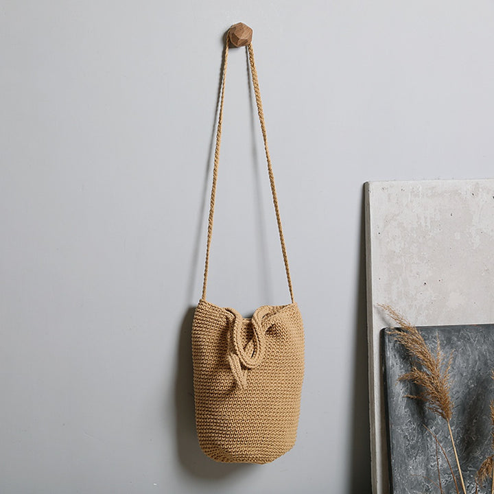 Handmade jute bag with adjustable shoulder strap Stornfield